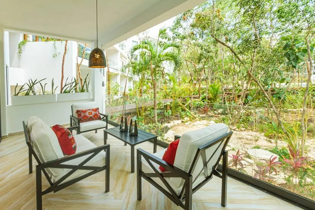 Perfect Getaway A Yaaxlum Lägenhet Tulum